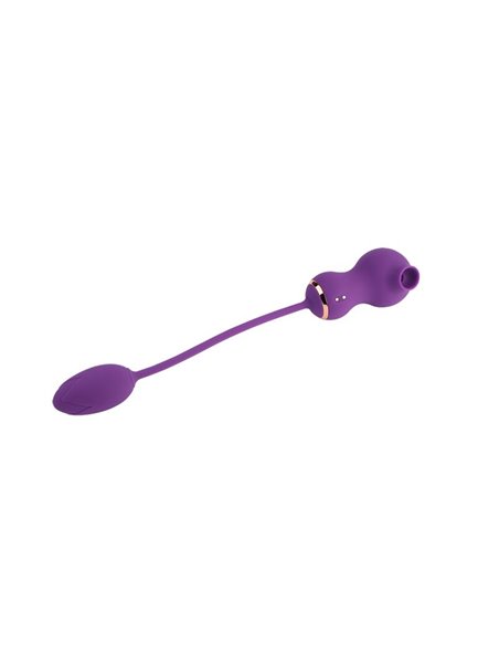 Rusher Succionador de Clítoris y Huevo Vibrador