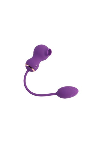 Rusher Succionador de Clítoris y Huevo Vibrador
