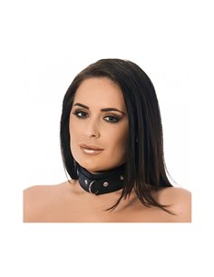 Collar Cuero con Anilla Grande
