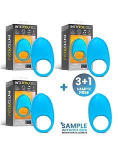 Pack 3  Muestra Ringo Anillo Vibrador con APP Azul