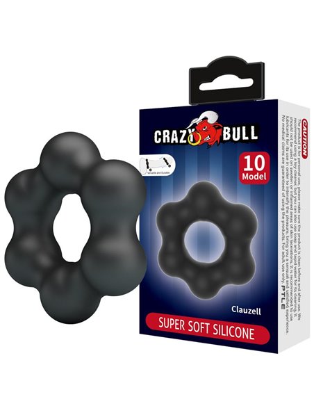 Clauzell Anillo para el Pene Silicona Mod 10