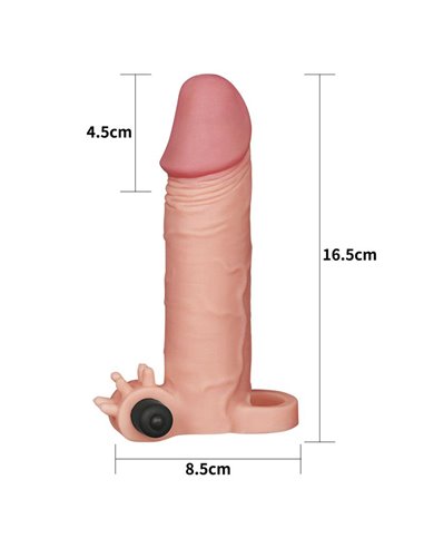 Funda para el Pene con Vibración Add 2 Plesure X Tender Natural