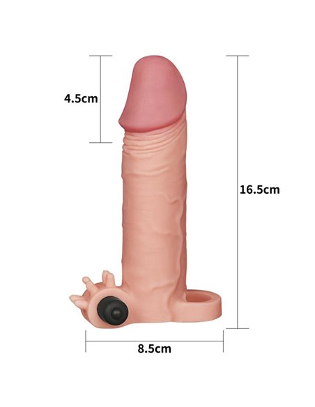 Funda para el Pene con Vibración Add 2 Plesure X Tender Natural