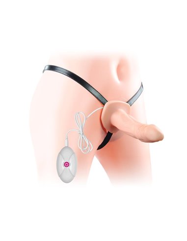 Arnés Unisex Pene Hueco con Vibración