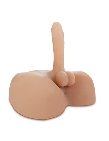 Masturbador Realístico Pene con Testículos