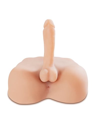 Masturbador Realístico Pene con Testículos