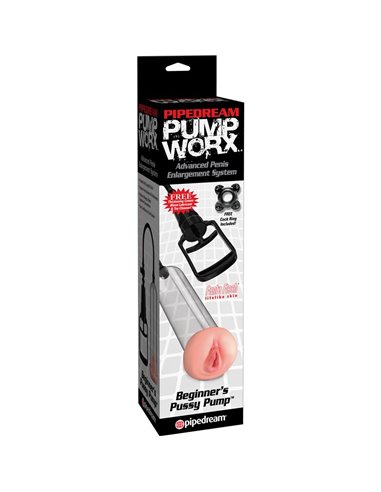Pump Worx Succionador y Vagina para Principiantes  Beginners