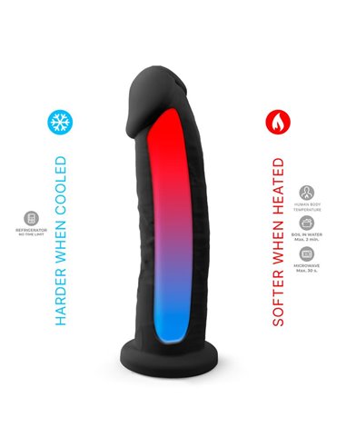 Dildo Dual Density Mod. 2 - 9 Negro