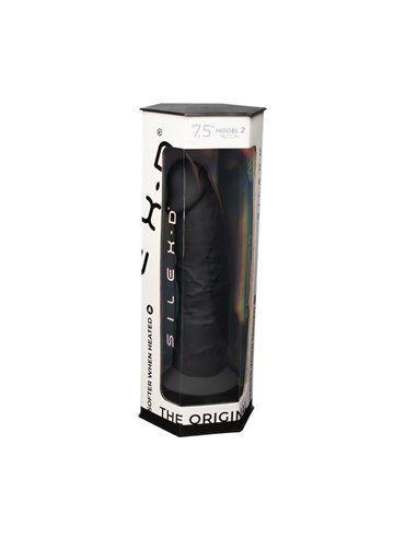 Dildo Dual Density Mod. 2 - 7.5 Negro