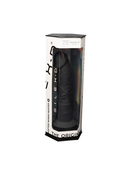 Dildo Dual Density Mod. 2 - 7.5 Negro