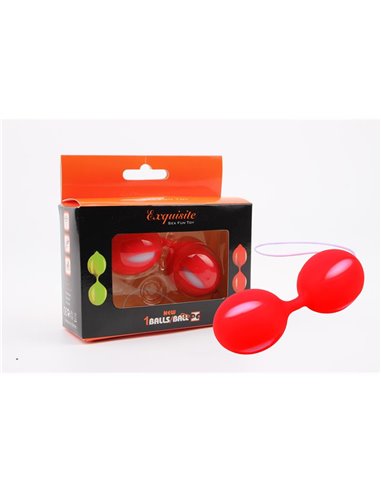 Bolas Ben Wa 10.3 cm Rojo