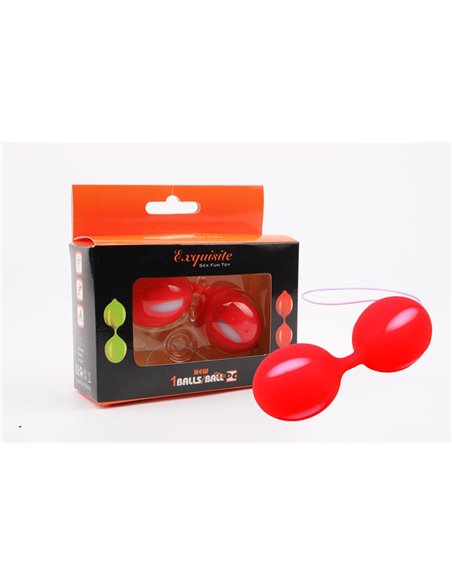 Bolas Ben Wa 10.3 cm Rojo