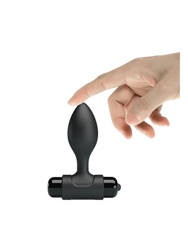 Plug Anal con Vibración Silciona