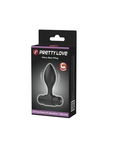 Plug Anal con Vibración Silciona