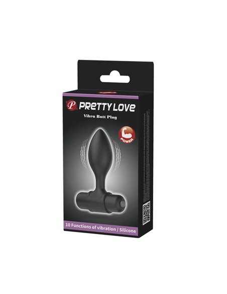 Plug Anal con Vibración Silciona
