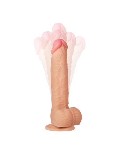 Cesur 3.0 Dildo Realista Vibración, Movimiento Ondulante, 360º y Telescópico Control Remoto USB