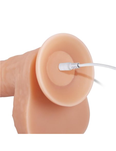 Cesur 3.0 Dildo Realista Vibración, Movimiento Ondulante, 360º y Telescópico Control Remoto USB