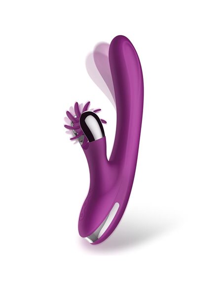 No. Two Vibrador Movimiento Finger y Rueda Estimuladora