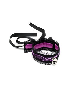 Collar de Satén Purpura 2