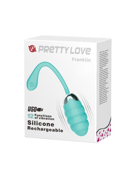 Huevo Vibrador Franklin USB Silicona