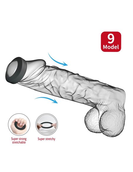 Brodan Anillo para el Pene Silicona Mod 9