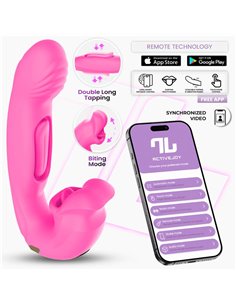 Bimby Vibrador con Mordisqueo y Lengua Doble Tapping con APP