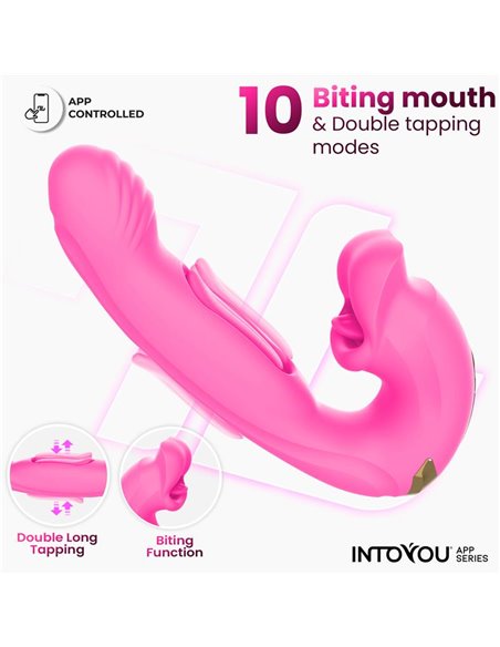 Bimby Vibrador con Mordisqueo y Lengua Doble Tapping con APP