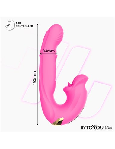 Bimby Vibrador con Mordisqueo y Lengua Doble Tapping con APP
