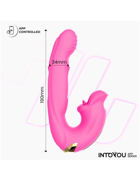 Bimby Vibrador con Mordisqueo y Lengua Doble Tapping con APP