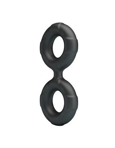 Radwan Anillo para el Pene Doble Silicona Mod 19