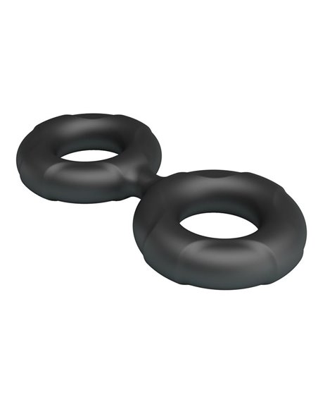 Radwan Anillo para el Pene Doble Silicona Mod 19