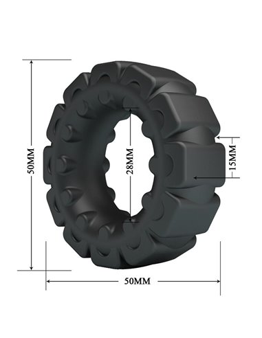 Laiden Anillo para el Pene Silicona Mod 5