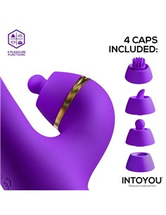 Siter 2.0 Vibrador con Lengua Flapping, Golpeteo y Cabezales Intercambiables 2