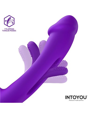 Siter 2.0 Vibrador con Lengua Flapping, Golpeteo y Cabezales Intercambiables