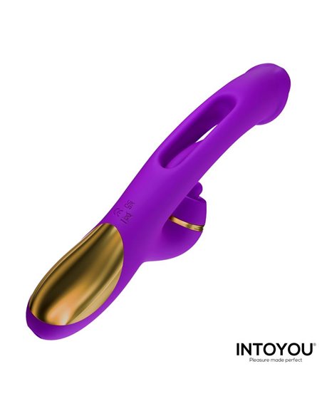 Siter 2.0 Vibrador con Lengua Flapping, Golpeteo y Cabezales Intercambiables