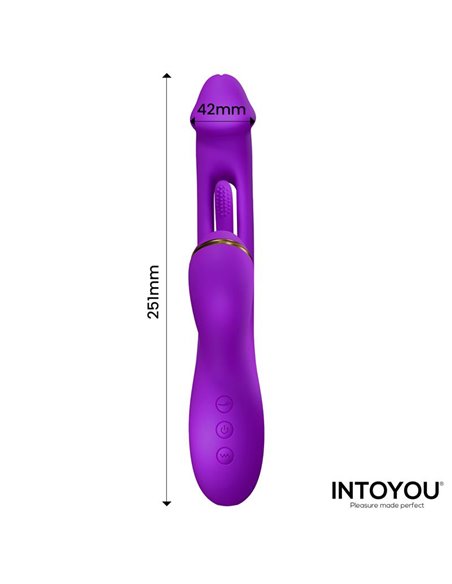 Siter 2.0 Vibrador con Lengua Flapping, Golpeteo y Cabezales Intercambiables