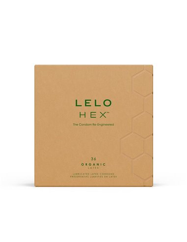 HEX Condoms Organic 36 unidades
