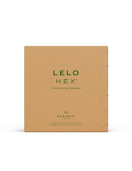 HEX Condoms Organic 36 unidades