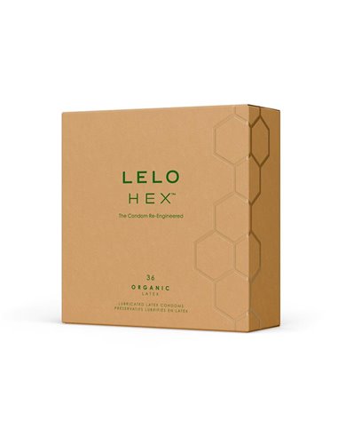 HEX Condoms Organic 36 unidades