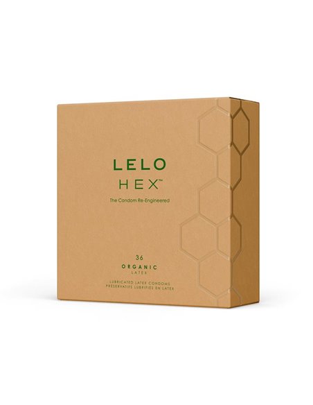 HEX Condoms Organic 36 unidades