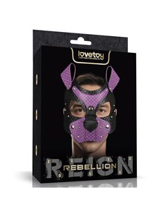 Máscara Perrito Rebellion Reign Wicked
