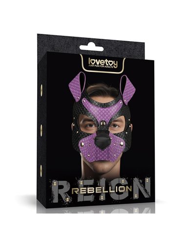Máscara Perrito Rebellion Reign Wicked