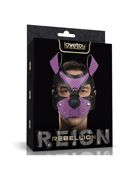 Máscara Perrito Rebellion Reign Wicked