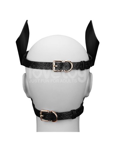 Máscara Cachorro Rebellion Reign Howl Blanco