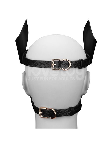 Máscara Cachorro Rebellion Reign Howl Blanco