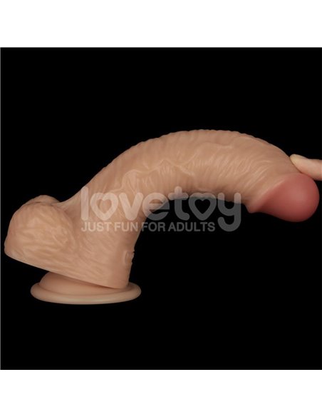 Arnés con Dildo con Vibración 8.5