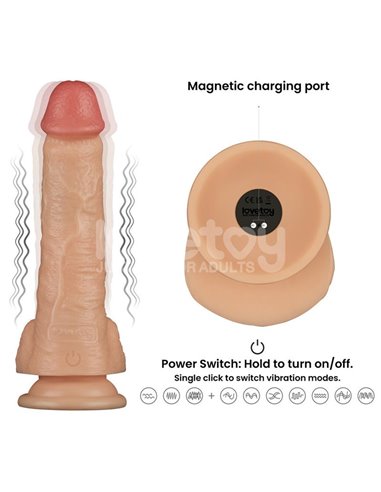 Arnés con Dildo con Vibración 8