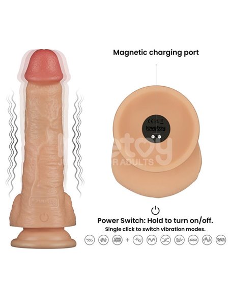 Arnés con Dildo con Vibración 8