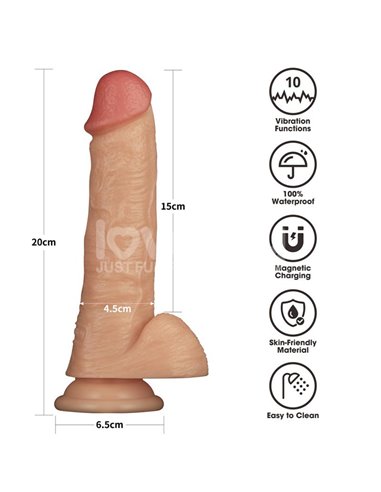 Arnés con Dildo con Vibración 8