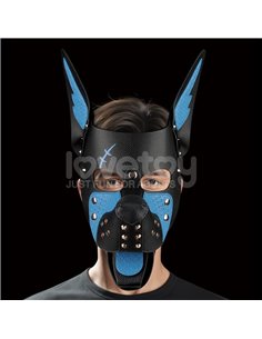 Máscara Cachorro Rebellion Reign Scarred Alpha Pup Azul 2